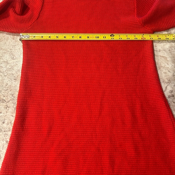 H&M Sweater Dress Women’s Red Small - Picture 8 of 10